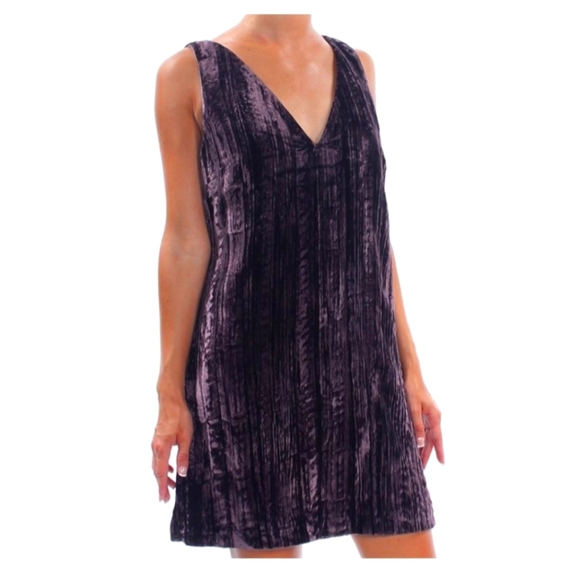 NWT French Connection Women's Theresa Velvet Dress - Picture 1 of 3